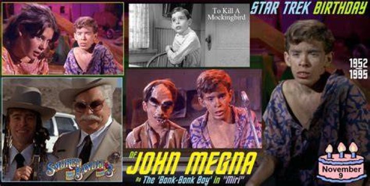 Remembering John Megna, born November 9, 1952 and passed away on